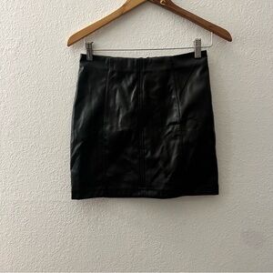 Shinestar Black Pencil Mini Skirt Night Out